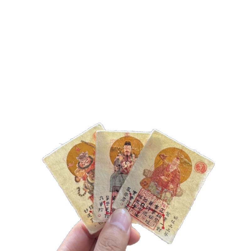 Little Red Book's Same Style 12 Zodiac Version of the Matchmaker Pulling the Red Thread, Zhao Gongming Riding a Tiger, Confucius Emperor, Handmade Mobile Phone Stickers to Attract Wealth