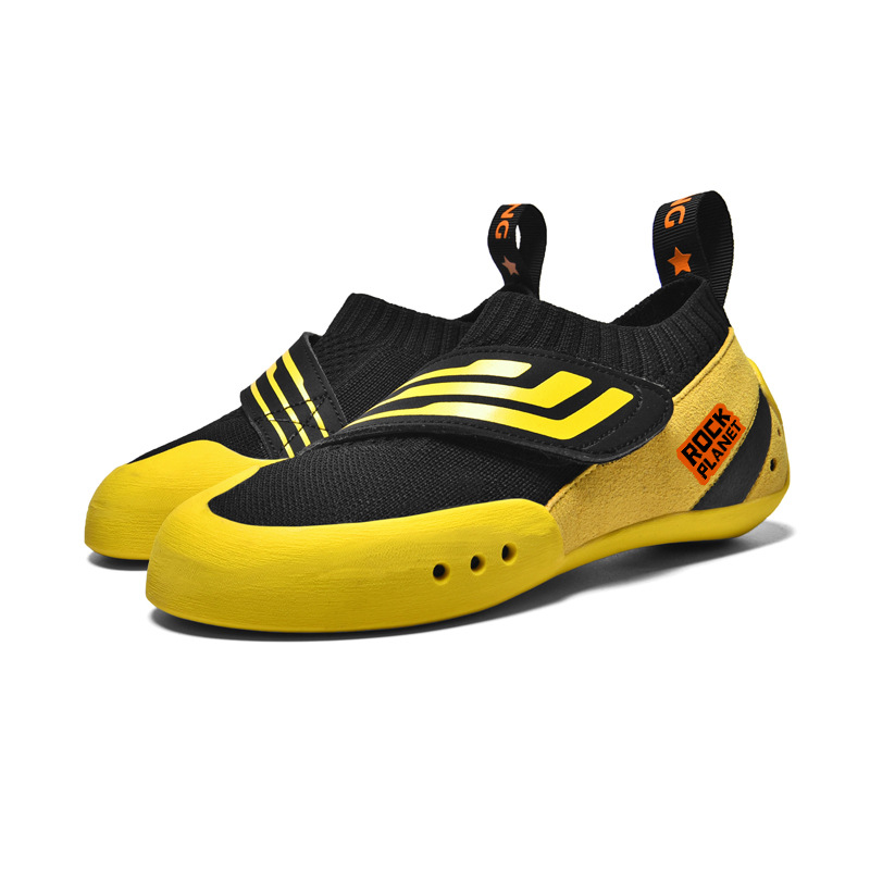 Rock Planet Original Brand Factory Kids Indoor and Outdoor Rock Climbing Equipment Non-slip Rock Climbing Shoes