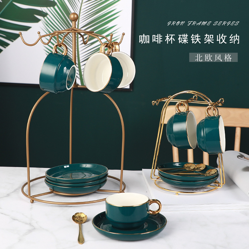 Креативный держатель для чашек и блюдец, для кухни, перевернутый