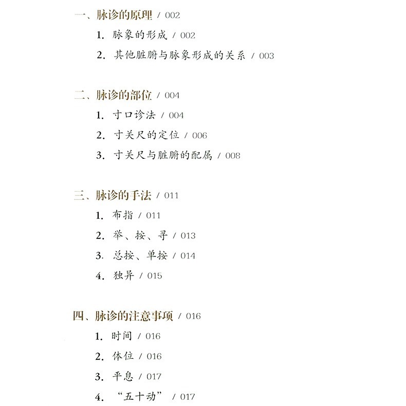 The basic principle of pulse diagnosis and the analysis of 28 kinds of pulse diseases and 16 kinds of common diseases