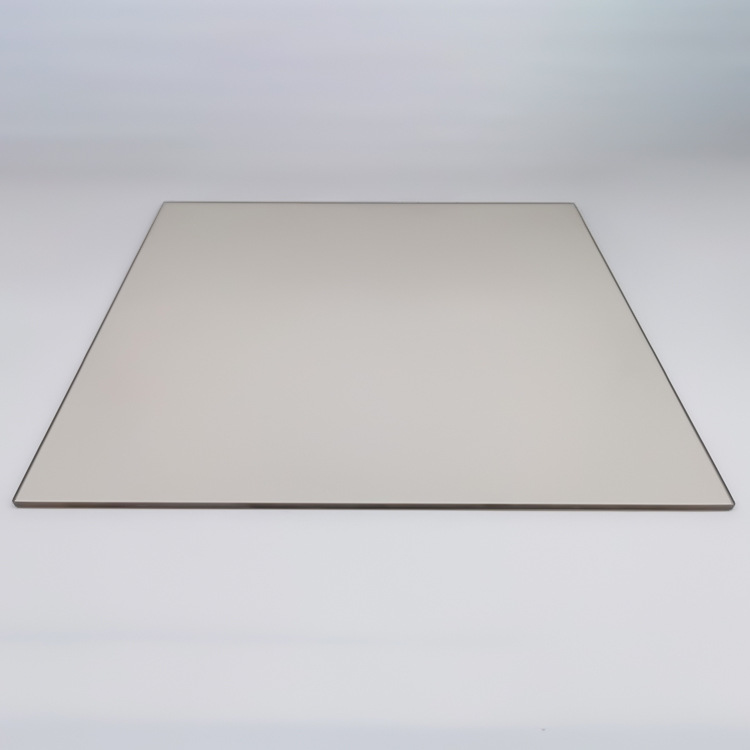 Manufacturer Customized Light Brown Glass-Ceramic Panel High Temperature Resistant Fireplace Glass Customized in Various Specifications and Sizes