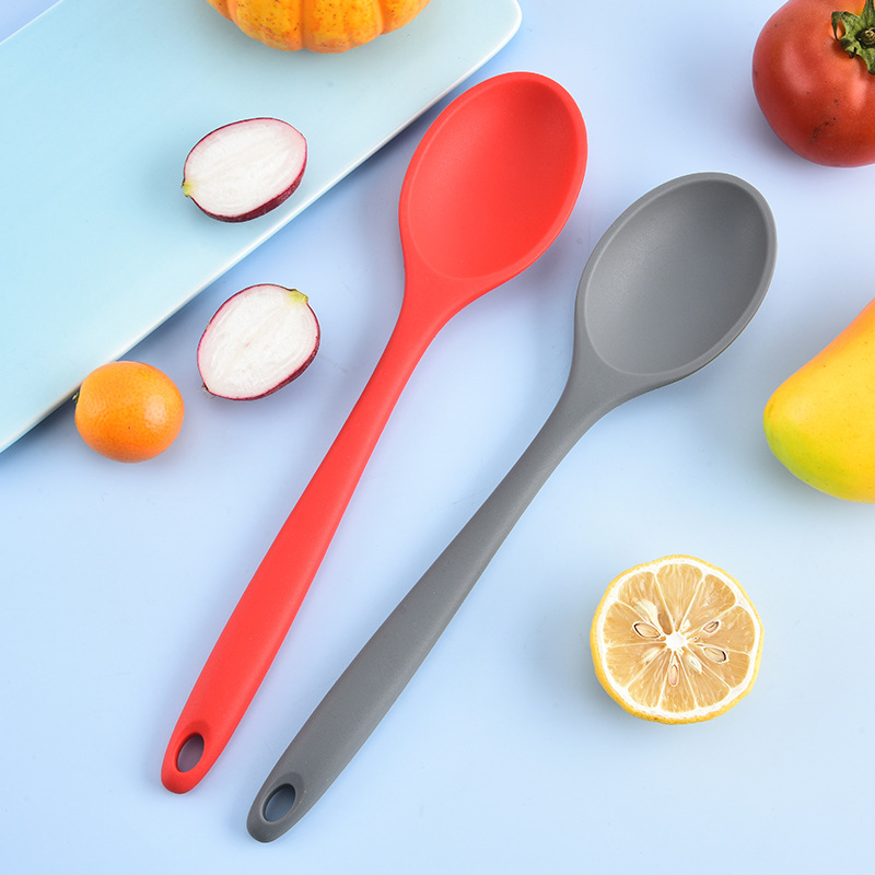 Manufacturer Customized Food Grade High Temperature Resistant Silicone Large Spoon Non-Stick Pot Special Home Kitchen Cooking Silicone Pot