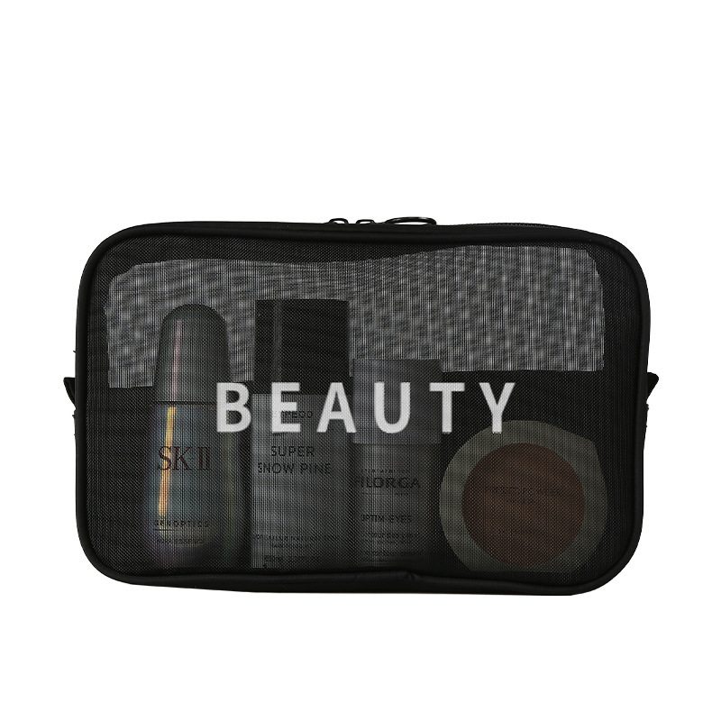 Portable Mesh Bag, Toiletry Bag, Cosmetics Clutch Bag, Travel Storage Clutch Bag, Hot Selling New Model Manufacturer Wholesale