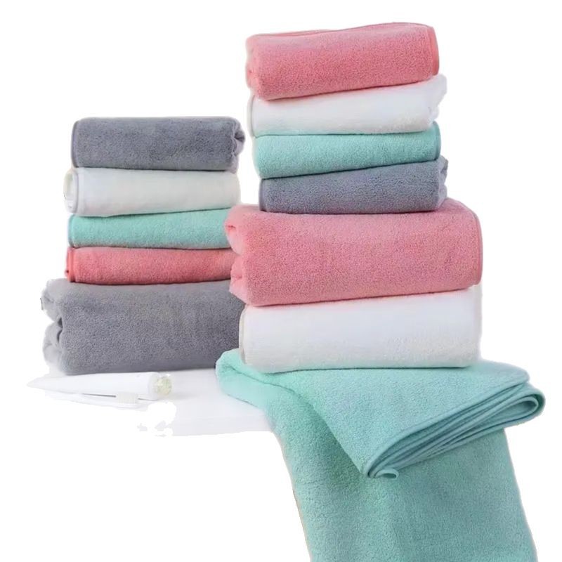 [Eldest Brother Exclusive] Coral Fleece Towel Bath Towel for Men and Women Adult Thickened Soft Water Absorbent Bath Towel for Household Learning Quick Drying