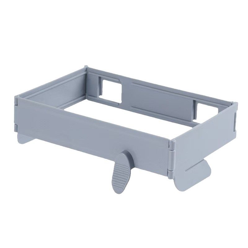 Household Kitchen Trash Bin Garbage Bag Rack Folding Wall Hanging Garbage Rack Garbage Bag Fixing Rack Kitchen Supplies Garbage