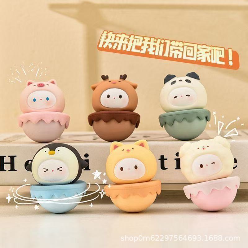 Милая игрушка Роли-Поли для эмоционального восстановления, маленький декор для рабочего стола, гаджет для снятия стресса, подарок для девочек