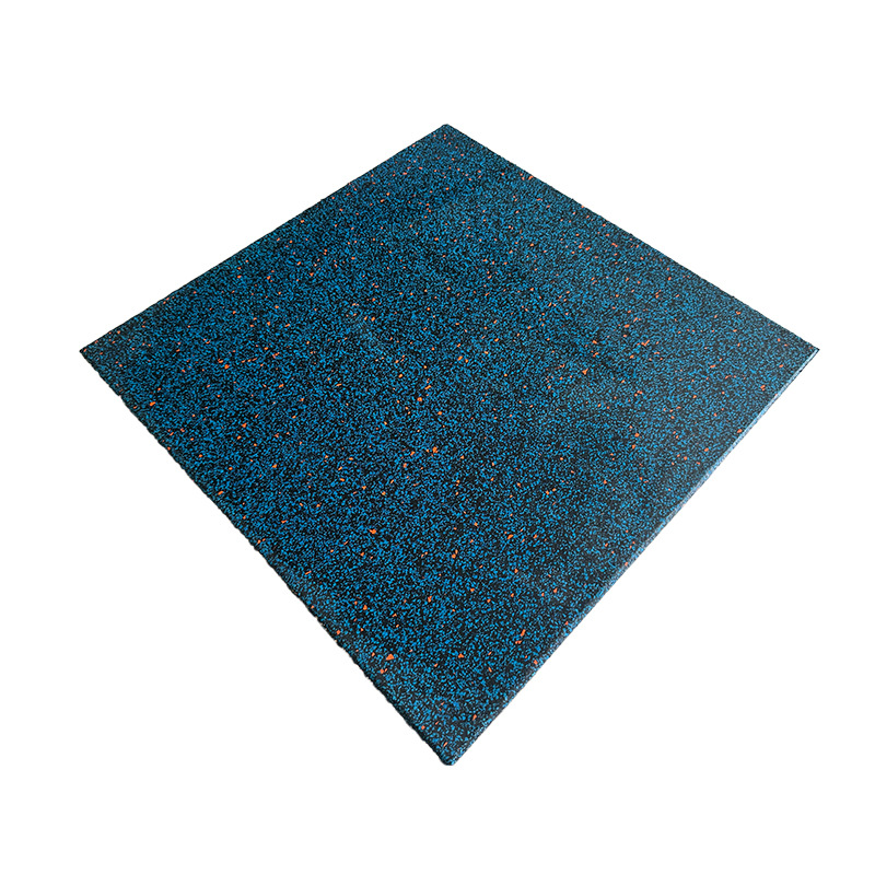 Gymnasium Rubber Mat Color Mat Shock Absorption Sound Insulation Cushioning Fireproof Power Zone Mat Indoor Assembled Mat