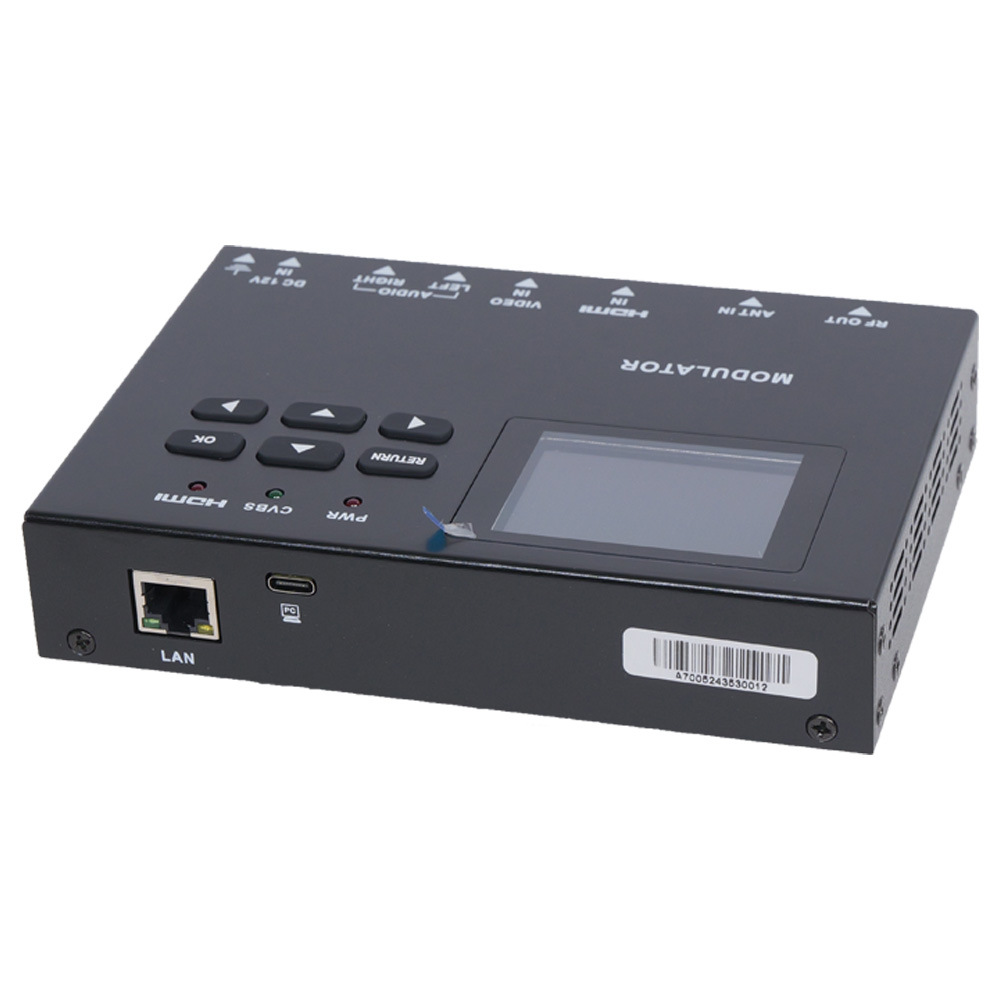 Single-Channel Hd Modulator HDMI Input Rf Output Dtmb/Dvbc/Dvbt/Atsc Hotel Tv System