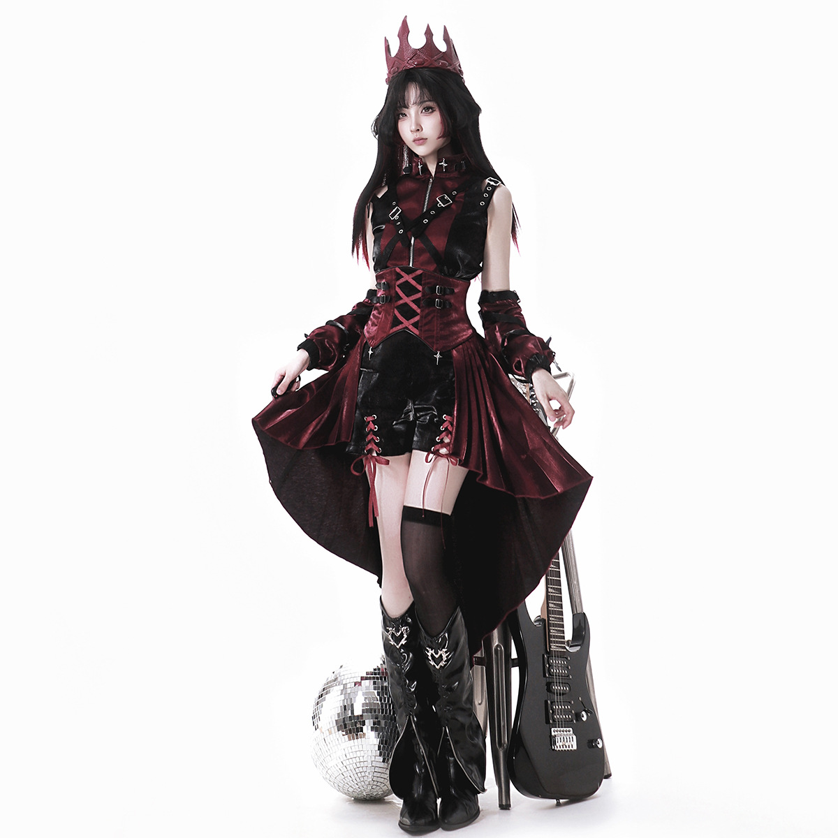 Медвежонок Доу Соус оригинальный главный ассасин Лолита женская Лолита топ рукав юбка шорты костюм 7195