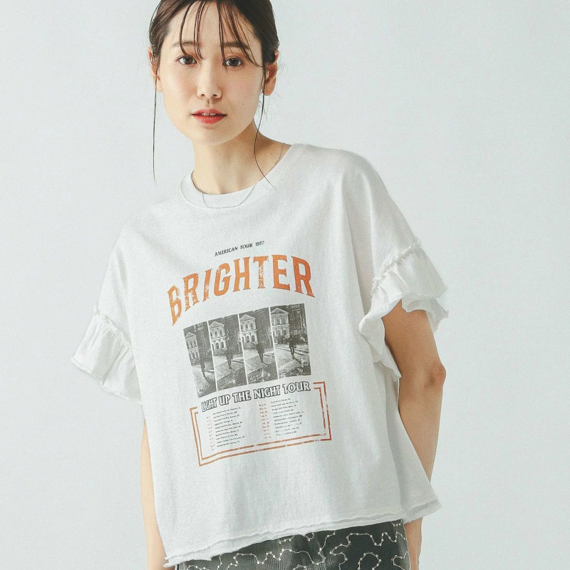 Летняя футболка с колоколами, дышащая, свободная