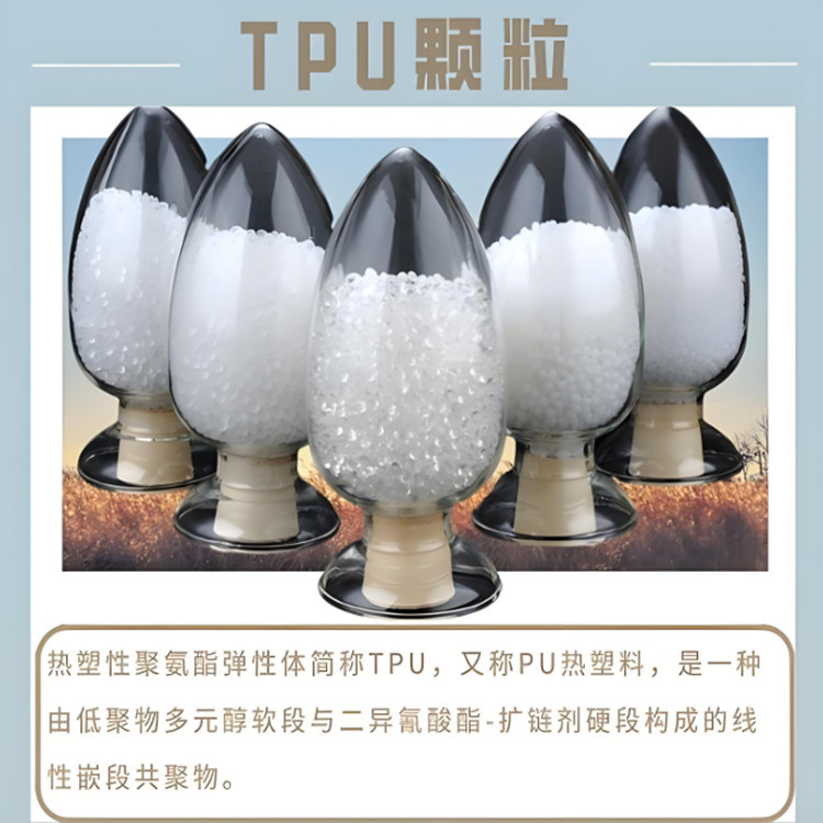 Polyurethane Raw Material 50A120A Low Temperature Resistant and Wear-Resistant Rubber-Coated Caster Wheels Extruded Wire and Cable Tpu Particles High Impact Resistance