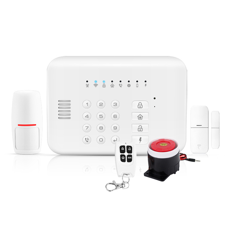 Classic graffiti GSM + WIFI anti-theft alarm home alarm system tuya alarm system