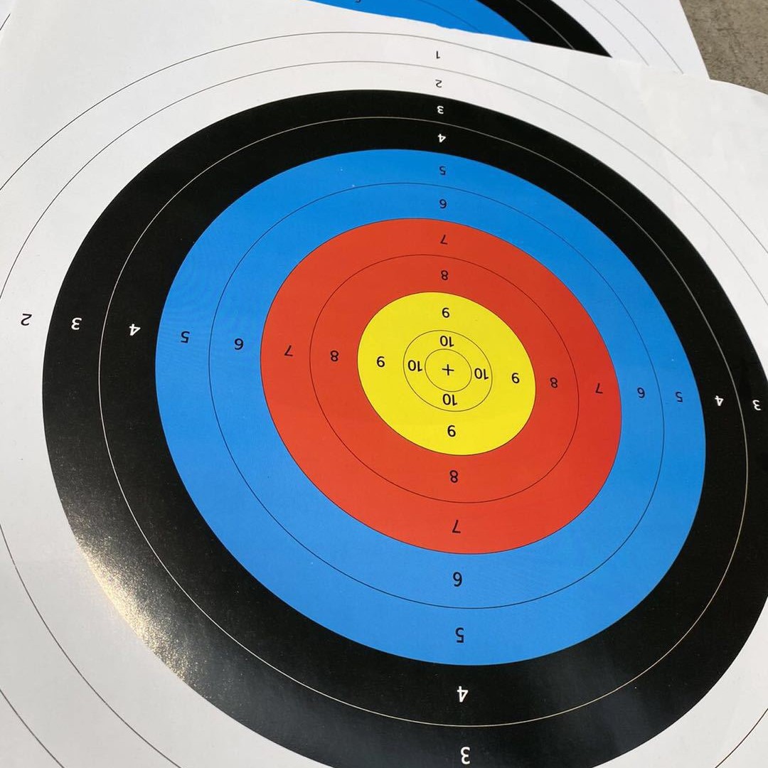 Archery accessories 40x40 target paper composite recurve straight pull Bow Arrow Hall CS outdoor supplies arrow target holder paper