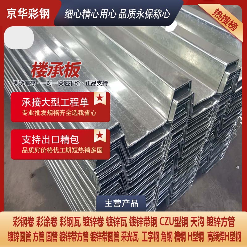 Доска для настила, оцинкованная доска для настила, строительные материалы, которые можно обрабатывать, открытая доска для настила, закрытая доска для настила