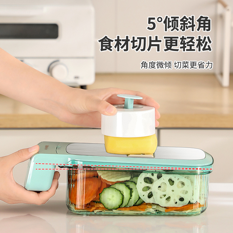 Multi-function vegetable cutter potato grater household coarse wire kitchen vegetable cutter shredder grater