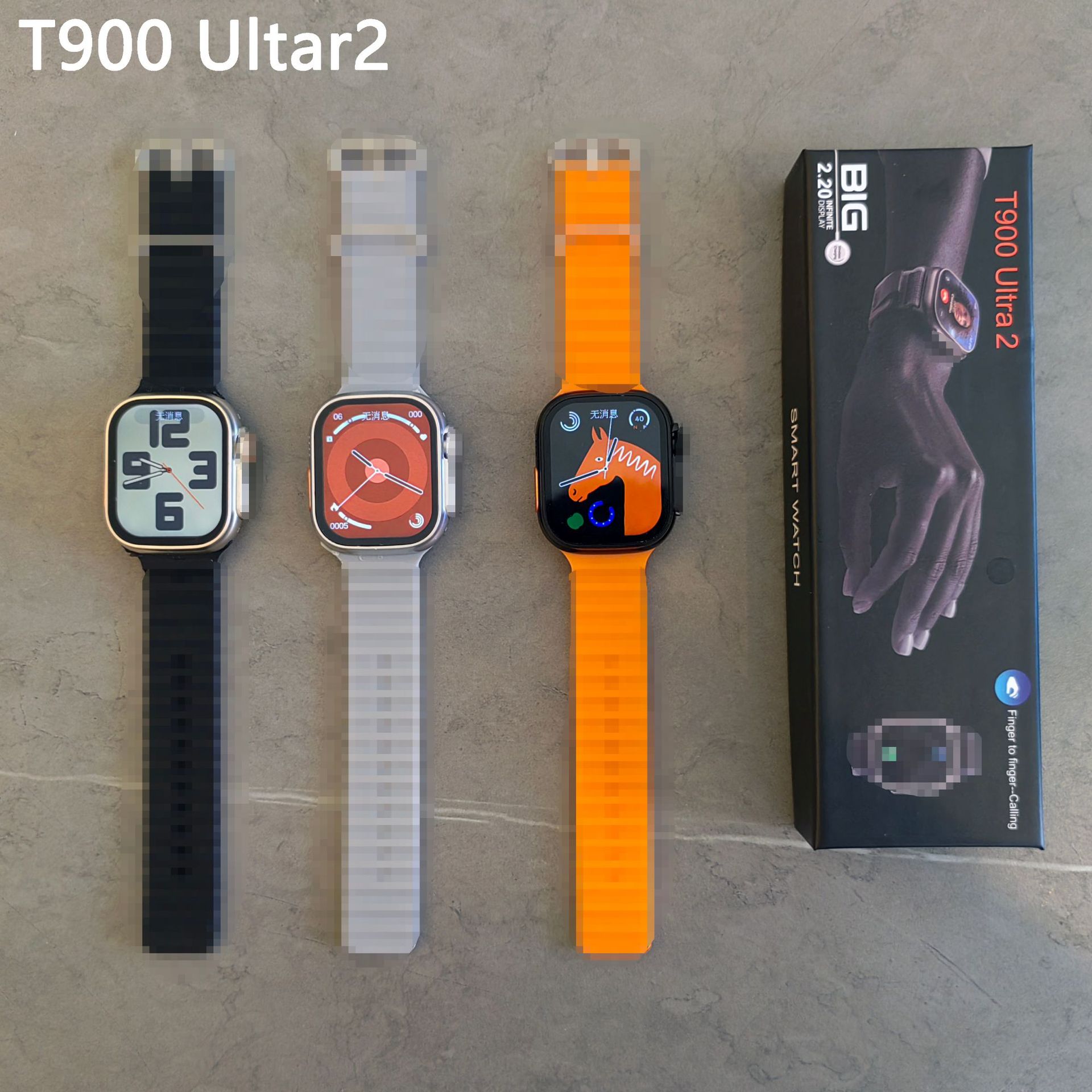 Cross-Border Hot-Selling T900Ultra2 Smart Watch with Multifunctional Bluetooth Calling and Sports Features, Direct from the Source Factory, Smart Bluetooth