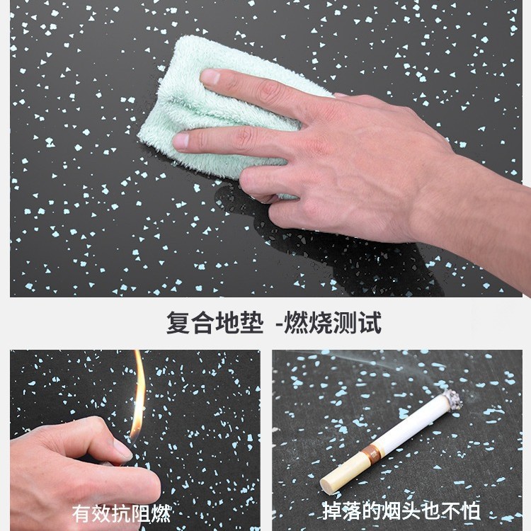 One meter gym rubber floor mat shock absorber mat strength zone soundproof floor barbell dumbbell mat sports floor glue