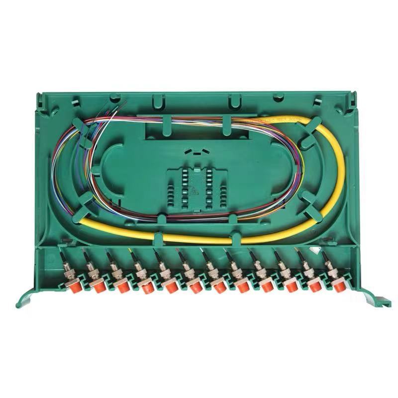 Fiber Optic Splice Tray Sc Square Head Tray Fc Round Head with Bundled Pigtail Optical Junction Box Fiber Optic Tray Integrated Fiber Optic Splice Tray