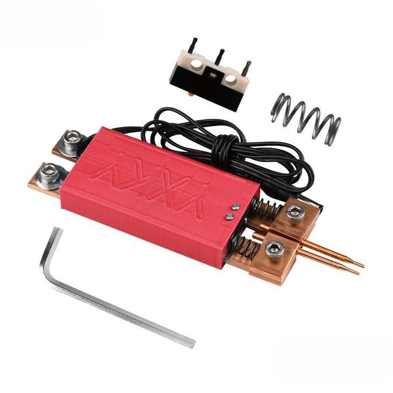 Spot Welder Automatic Trigger Pen Handheld Spot Welding Pen Integrated Black/White Cyan Blue