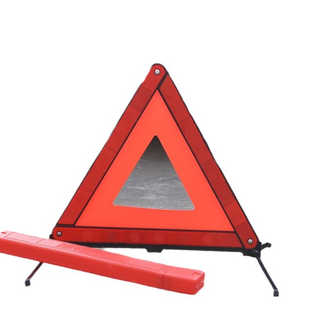 Reflective Car Tripod Warning Sign for Annual Inspection, Tripod Sign, Car Fault Parking Warning Sign, Essential