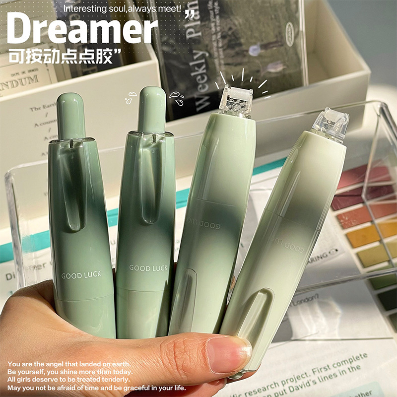 Gradient color press dot adhesive suit high color value correction belt type strong double-sided adhesive large capacity replaceable core