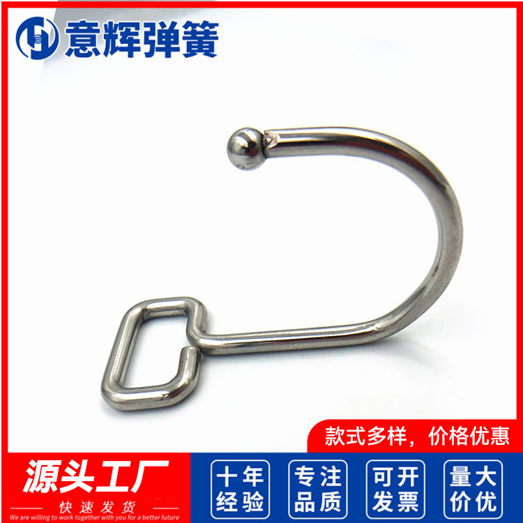 Spring factory extra large hook strong hook behind the door clothes hook bathroom kitchen wall hook wholesale