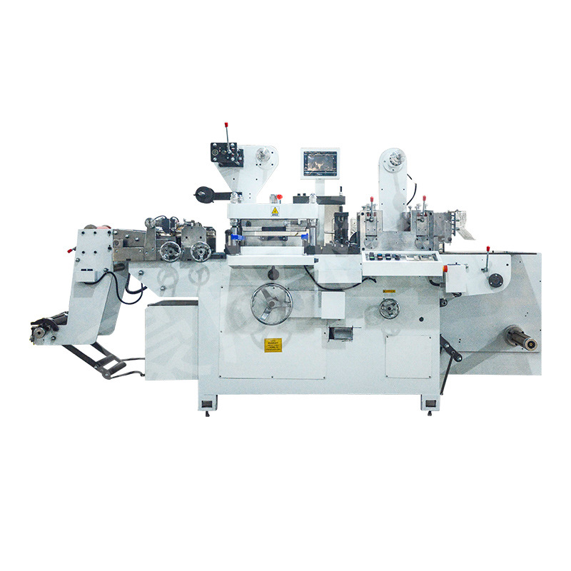 Automatic Hot Stamping Die Cutting Machine Blank Self-adhesive Printing Label High-speed Die Cutting Hot Stamping Machine Slitting Machine Laminating Machine