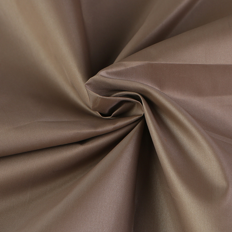 Spot Black Silk Full Blackout Polyester Taffeta 190t 210t Polyester Taffeta Shade Cloth Tent Umbrella Coated Silver Cloth