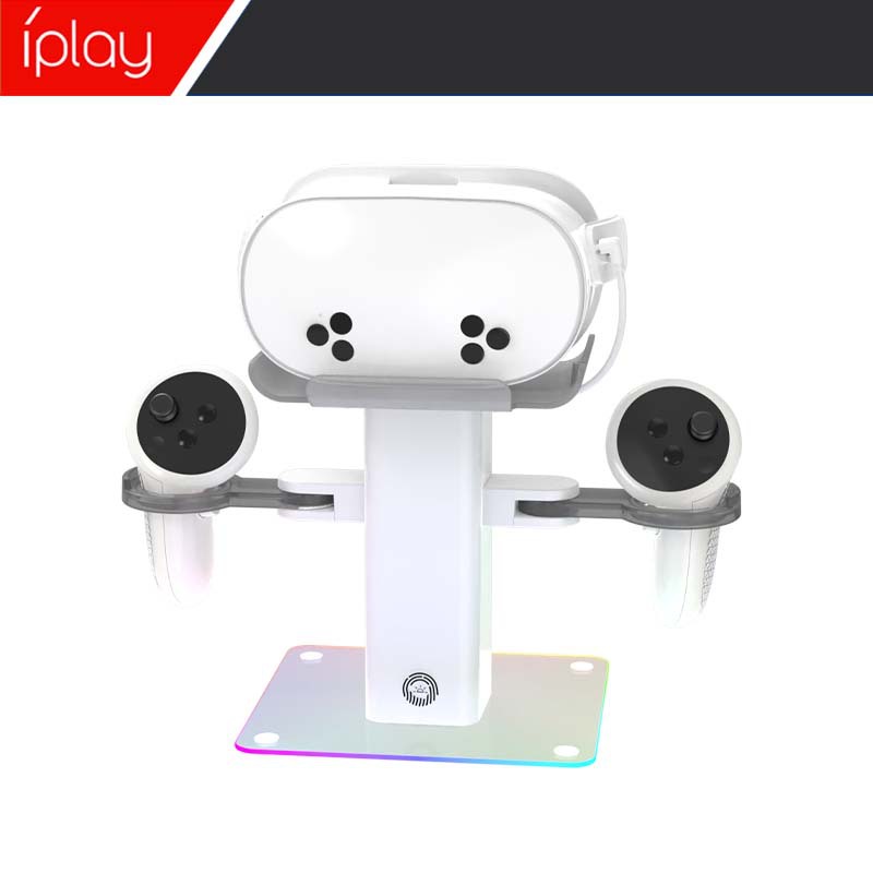 Suitable for 0-Quest VR series VR charging storage rack compatible with a variety of VR equipment handle storage desktop