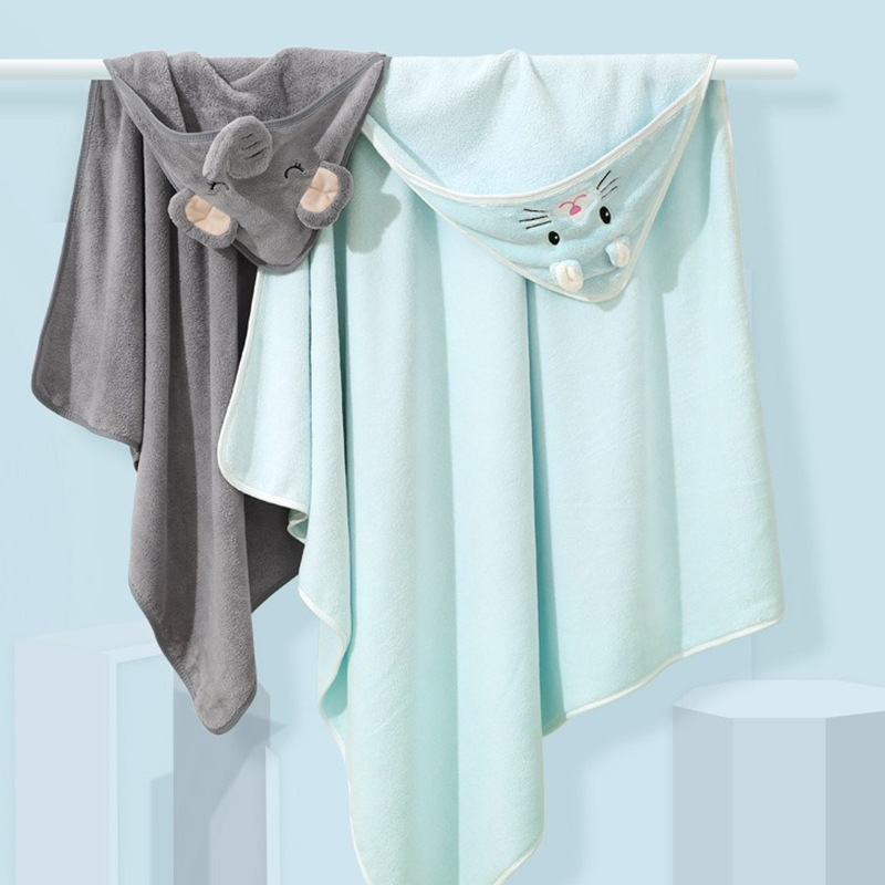 Factory wholesale baby blanket spring and autumn newborn air conditioning quilts wrapping towel swaddling bath towel bunny quilts