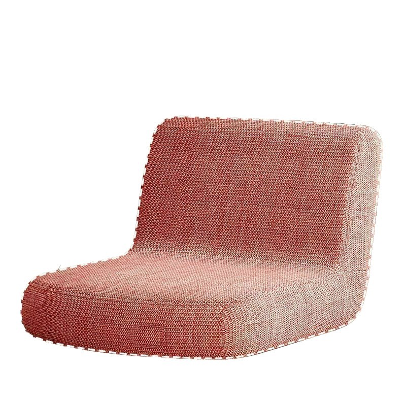 Solid Wood Small Stool for Home Living Room, Cute Fabric Bench, Removable and Washable Shoe Changing Stool, Children's Backrest Small Chair