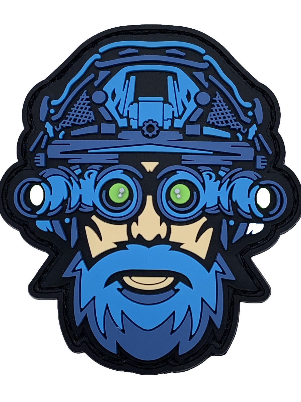 Manufacturers small batch velcro PVC plastic drop morale epaulettes tactical PVC soft rubber armband nylon rubber