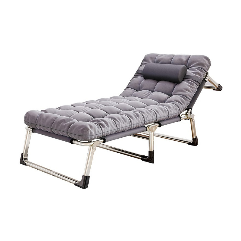 Factory wholesale folding bed single bed multifunctional office nap recliner escort camp bed lunch break sofa bed