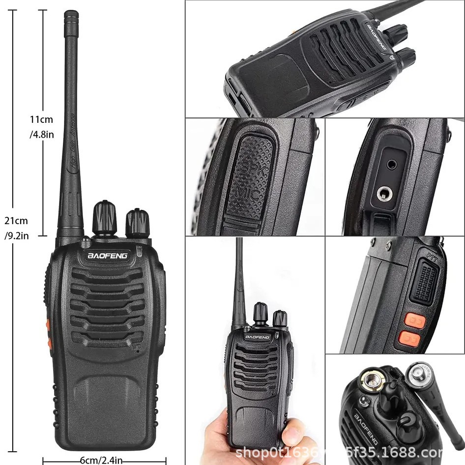 Baofeng 888S Walkie-Talkie Outdoor Construction Site Baofengbf-888S Baofeng Wireless High Power