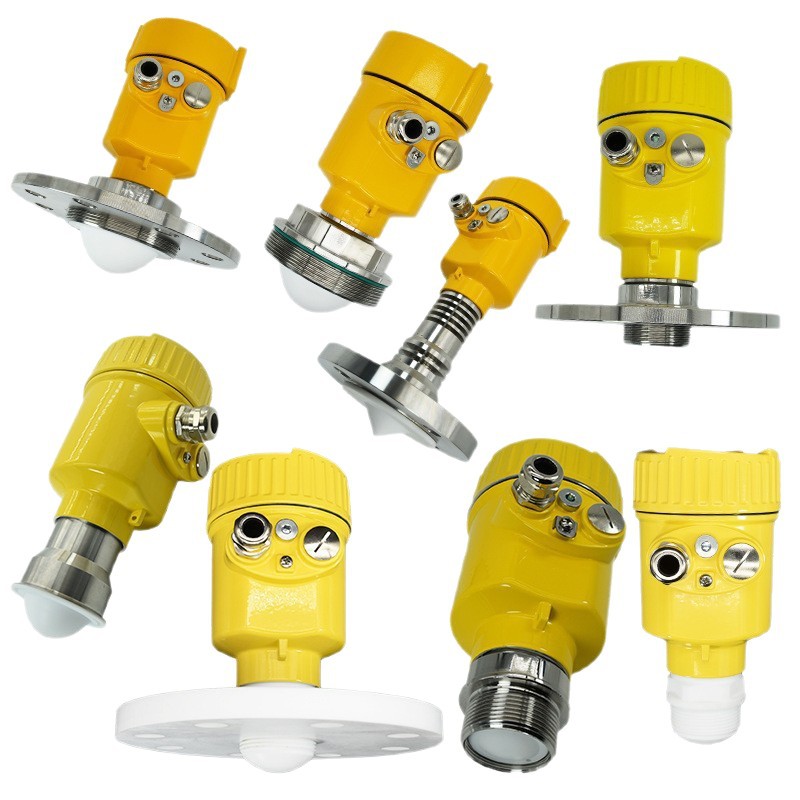 High-Frequency Radar Level Meter, High-Precision Intelligent Digital Display Level Meter, Cement Diesel Powder Blind Zone Anti-Corrosion Level Meter