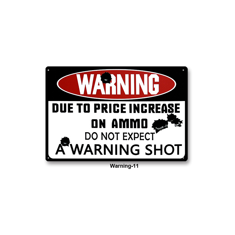 Tin Painting Bar Clothing Store Home Wall Decoration Tin Metal Decor Cross-Border Specialty Decorative Iron Painting