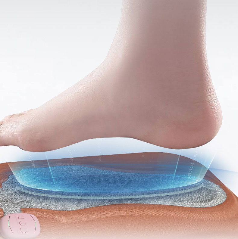 Cross-border intelligent pulse micro-current massage leg muscles EMS foot foot foot massager micro-current hot compress