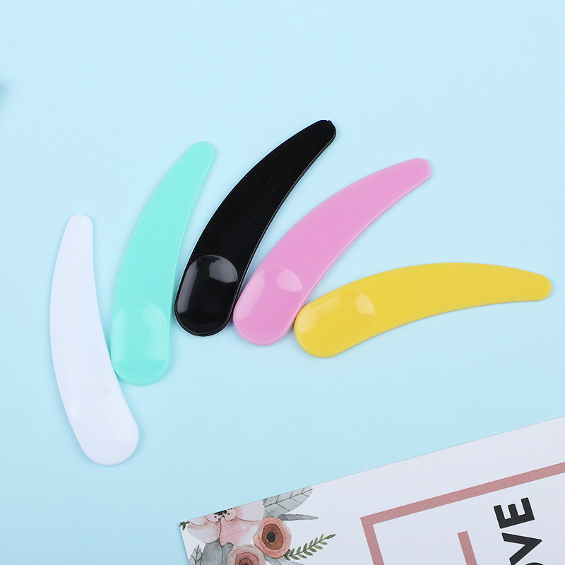 Crescent spoon small scoop mask stick spoon cream spoon cosmetic packaging sub-Packaging Tool
