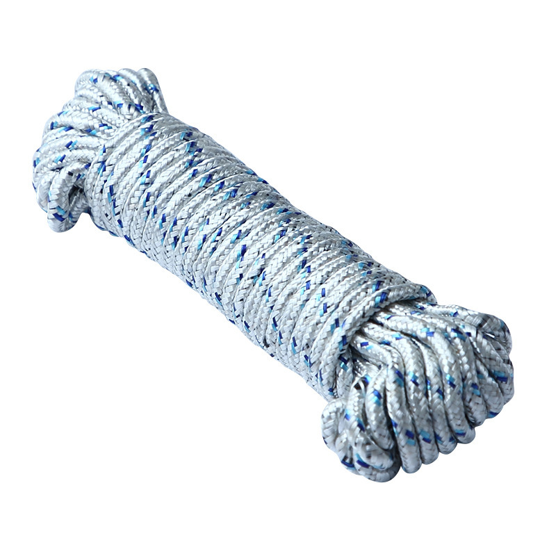 Multi-purpose bold outdoor balcony non-slip windproof clothesline 10 meters clothesline drying quilt drying clothes nylon rope