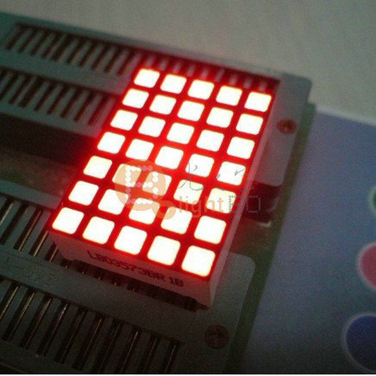 Factory Direct Sales Ф5 High-Brightness Emerald Green 8*8 Display Led Dot Matrix Module