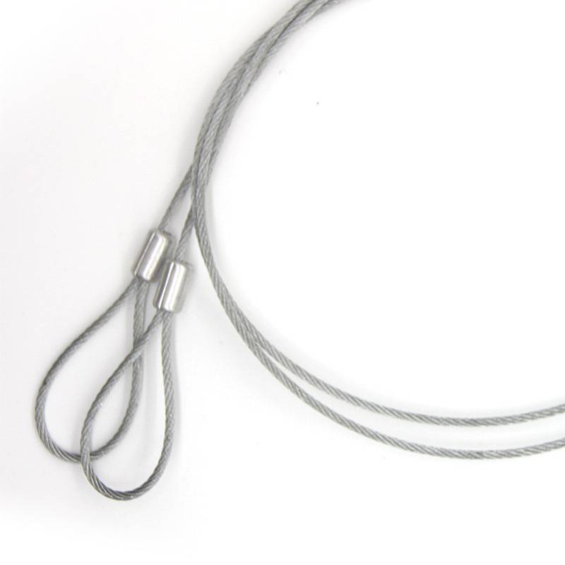 Zhongshan Factory Clothes Drying Wire Rope Outdoor Thickened Quilt Rope Indoor Quilt Rope Dormitory Clothes Rope Plastic Coated Wire Rope