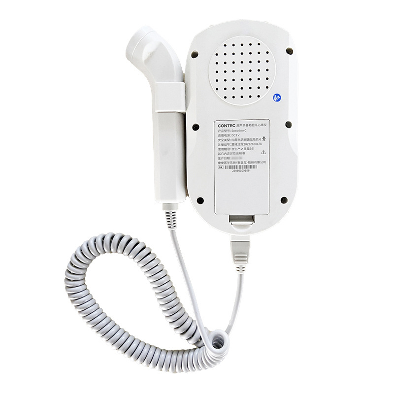 Kangtai Ding Customized Portable Fetal Heart Rate Meter Home Doppler Ultrasound Pregnant Women Handheld Fetal Movement Stethoscope Fetal Heart Rate Meter