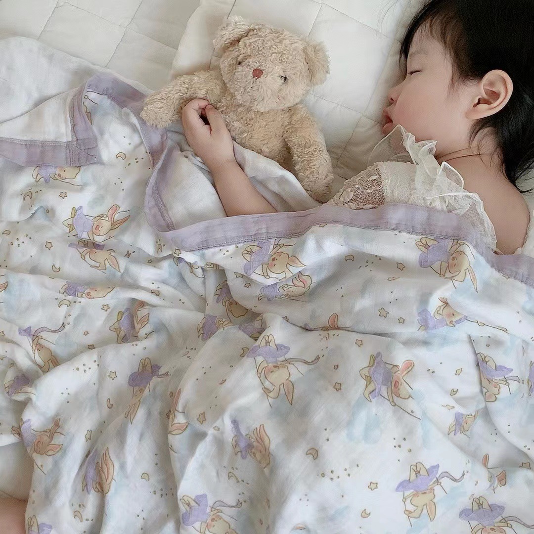 Детский марлевый плед класс A 6 чистый хлопковый марлевый плед детское марлевое полотенце плед для кондиционирования