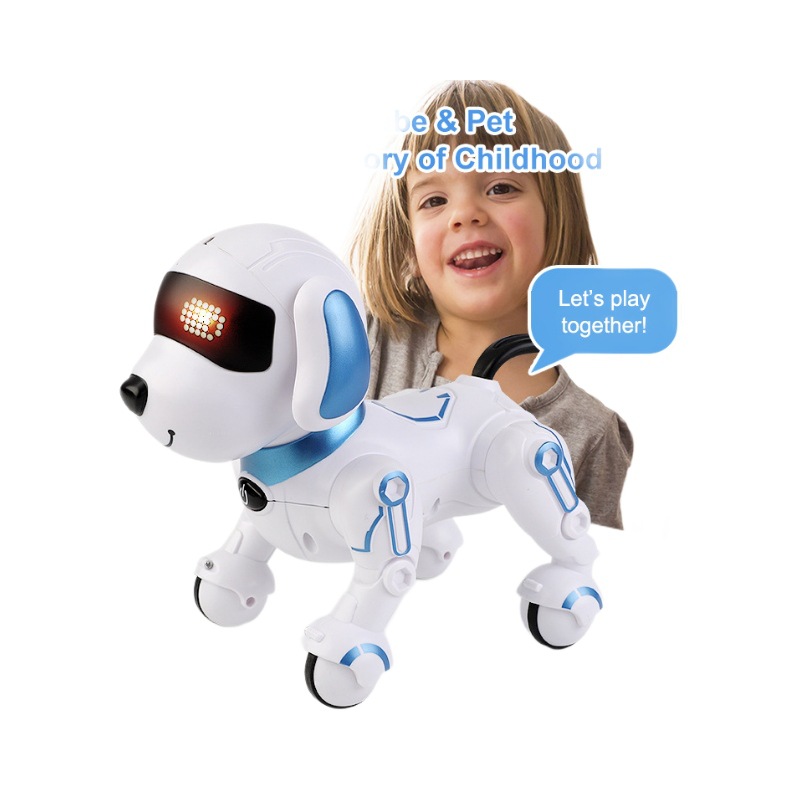 Intelligent robot dog toy programming technology handstand music dancing children remote control electric toy dog children's toy