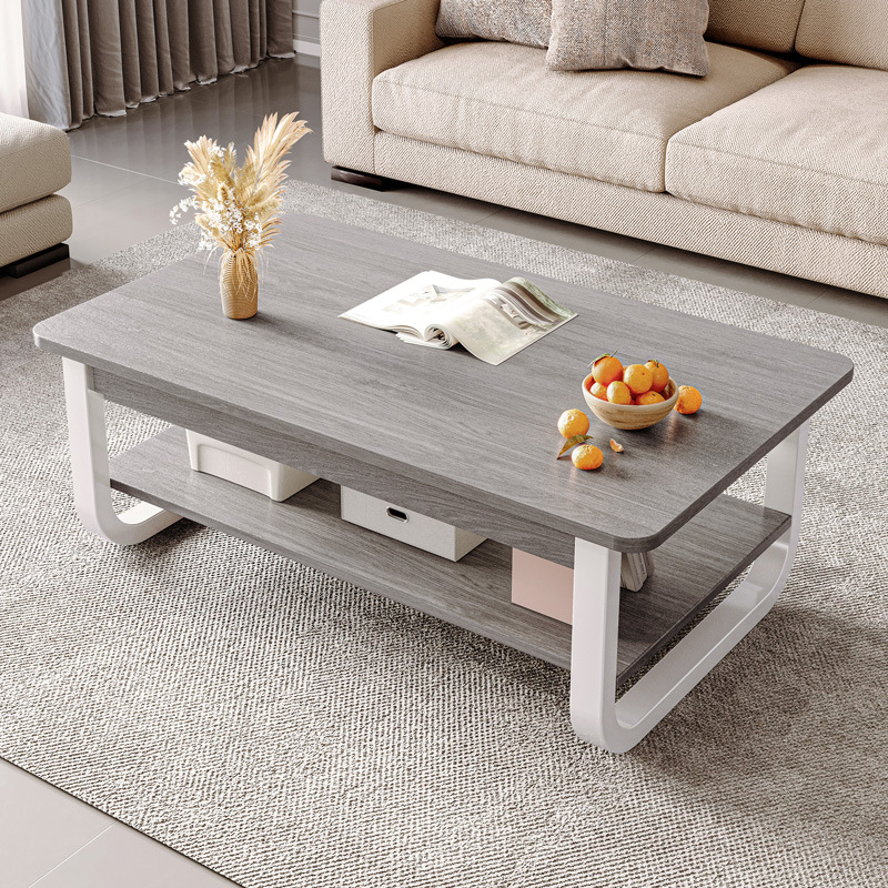 Кофейный столик для гостиной, маленький стол для квартиры, простой современный чайный столик, квадратный столик