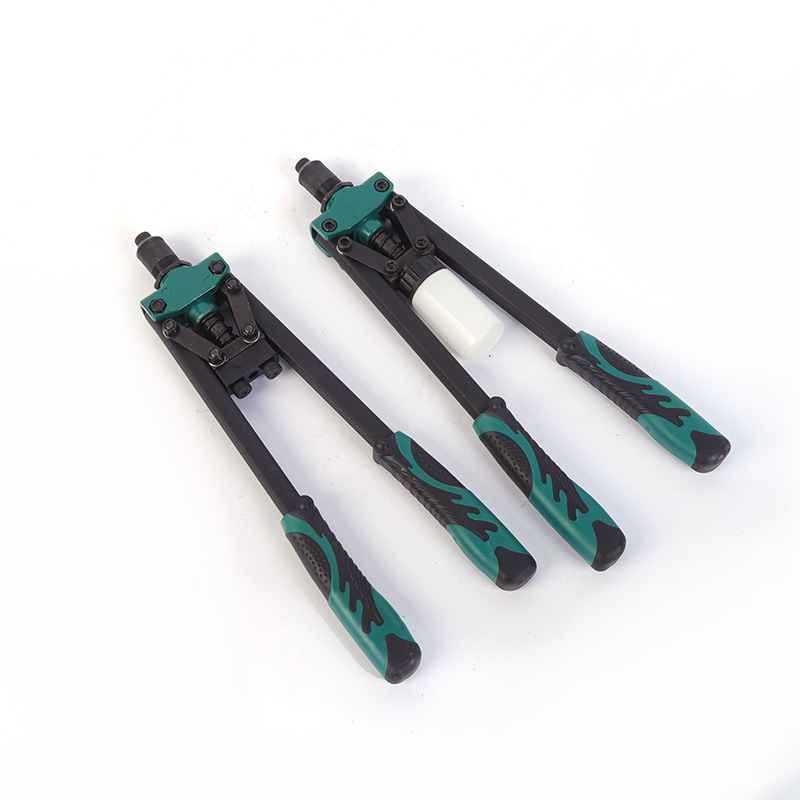 Double rivet gun labor-saving aluminum alloy pneumatic rivet gun tools manual hardware tools double rivet gun