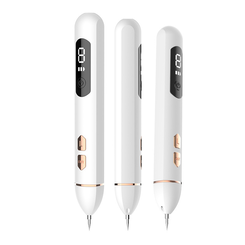 Manufacturer in stock LCD beauty machine household portable anti-meat mole spot removal mole removal mole removal pen beauty instrument mole removal pen