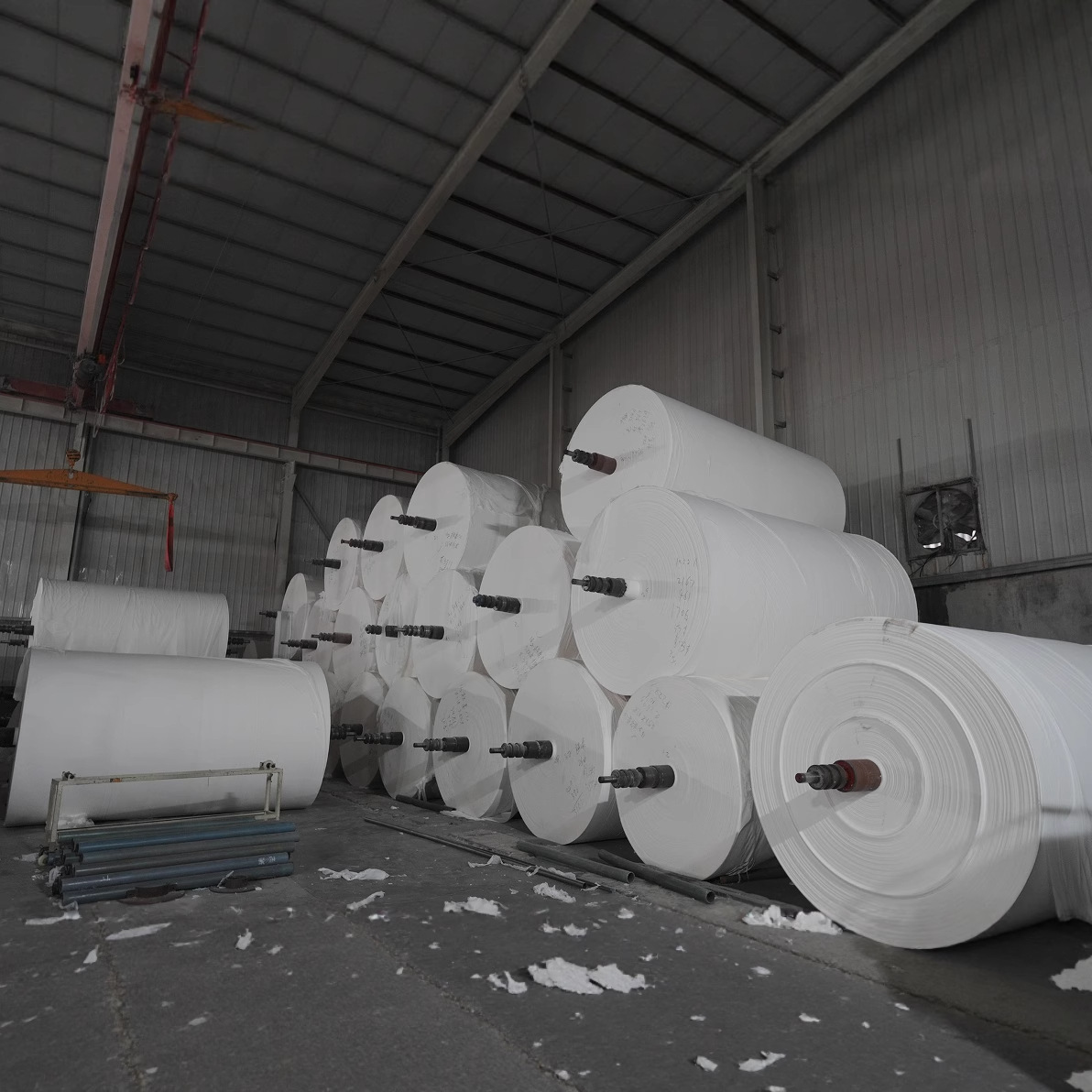 11.5-30 Large Roll Paper Raw Material Cutting Disc Paper White Paper Virgin Wood Pulp Toilet Paper Raw Material E-Commerce Large Roll