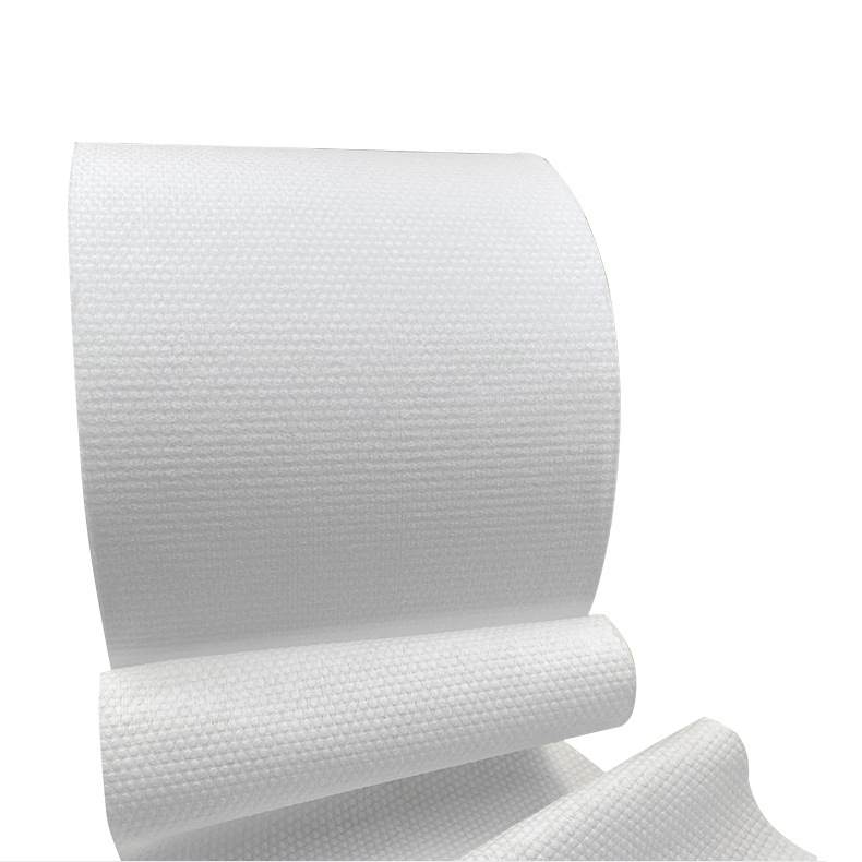 Cotton Pearl Pattern Spunlace Non-Woven Disposable Towel Raw Material Dry and Wet Dual-Use Face and Hair Towel Customization