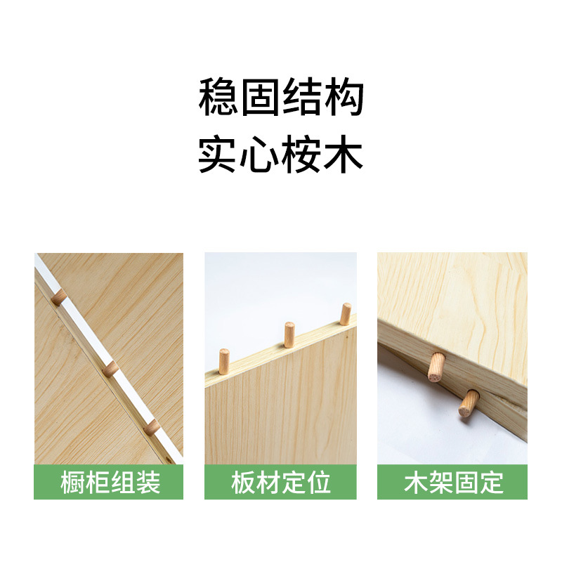 Wholesale m6m8 Wood Tenon furniture connector wood tip cabinet wood plate hole plug splicing positioning wood stopper Bolt wedge